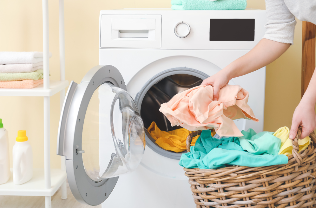 Professional laundry service low heat drying